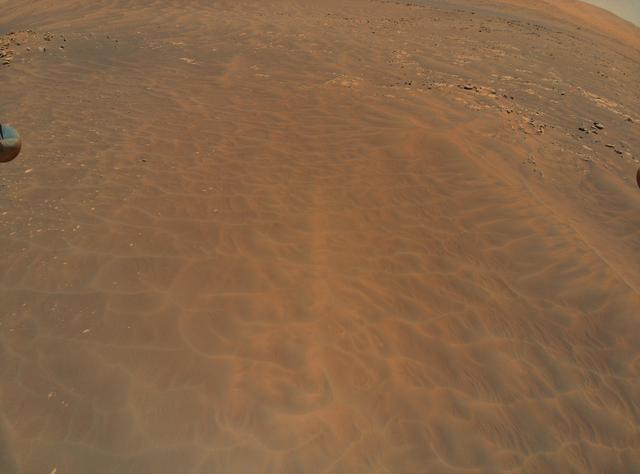 NASA image: Ingenuity Spots Dune Fields During Ninth Flight
