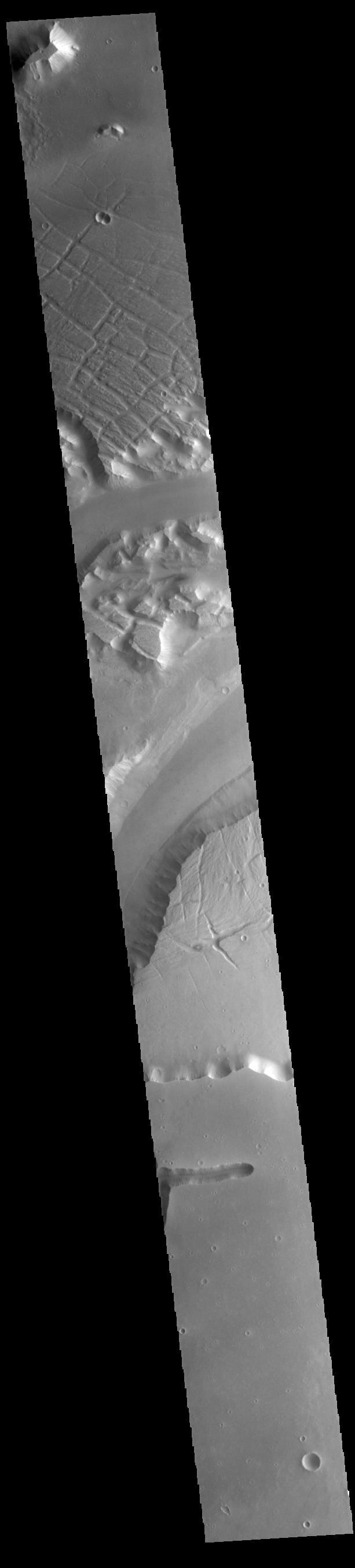 NASA image: Kasei Valles