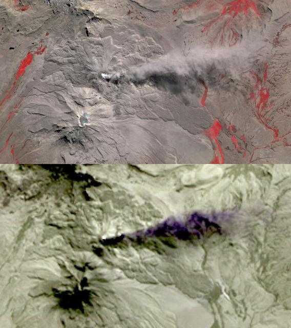 NASA image: Sabancaya Volcano, Peru