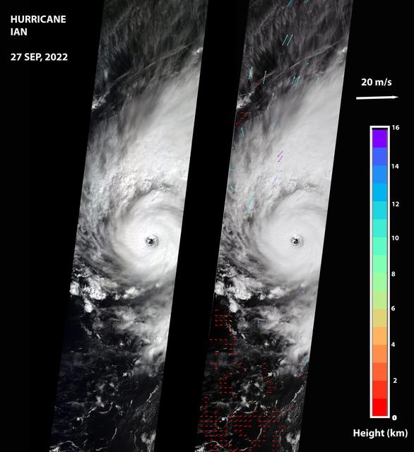 NASA image: MISR Captures Hurricane Ian