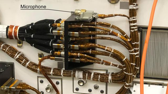 NASA image: Perseverance's Body Microphone