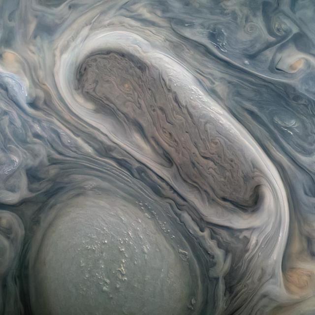 NASA image: Giant Storms and High Clouds