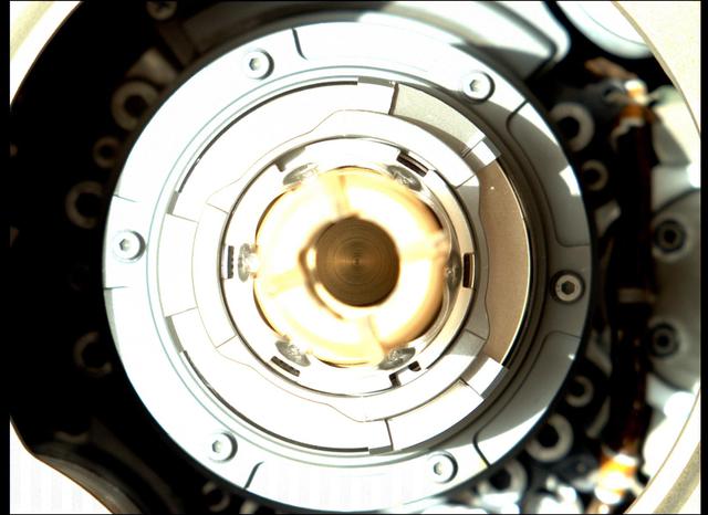 NASA image: Perseverance's Sample Tube Looks Clean