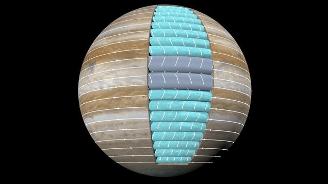 NASA image: Ferrel-Like Cells at Jupiter