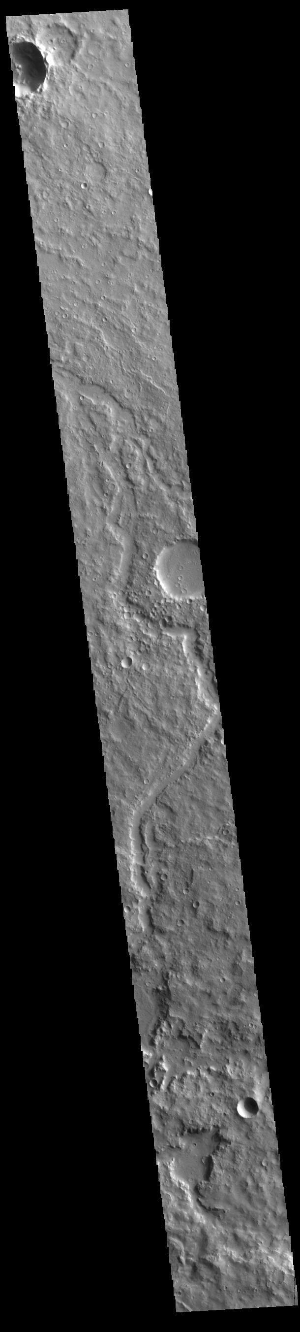 NASA image: Terra Cimmeria Channel