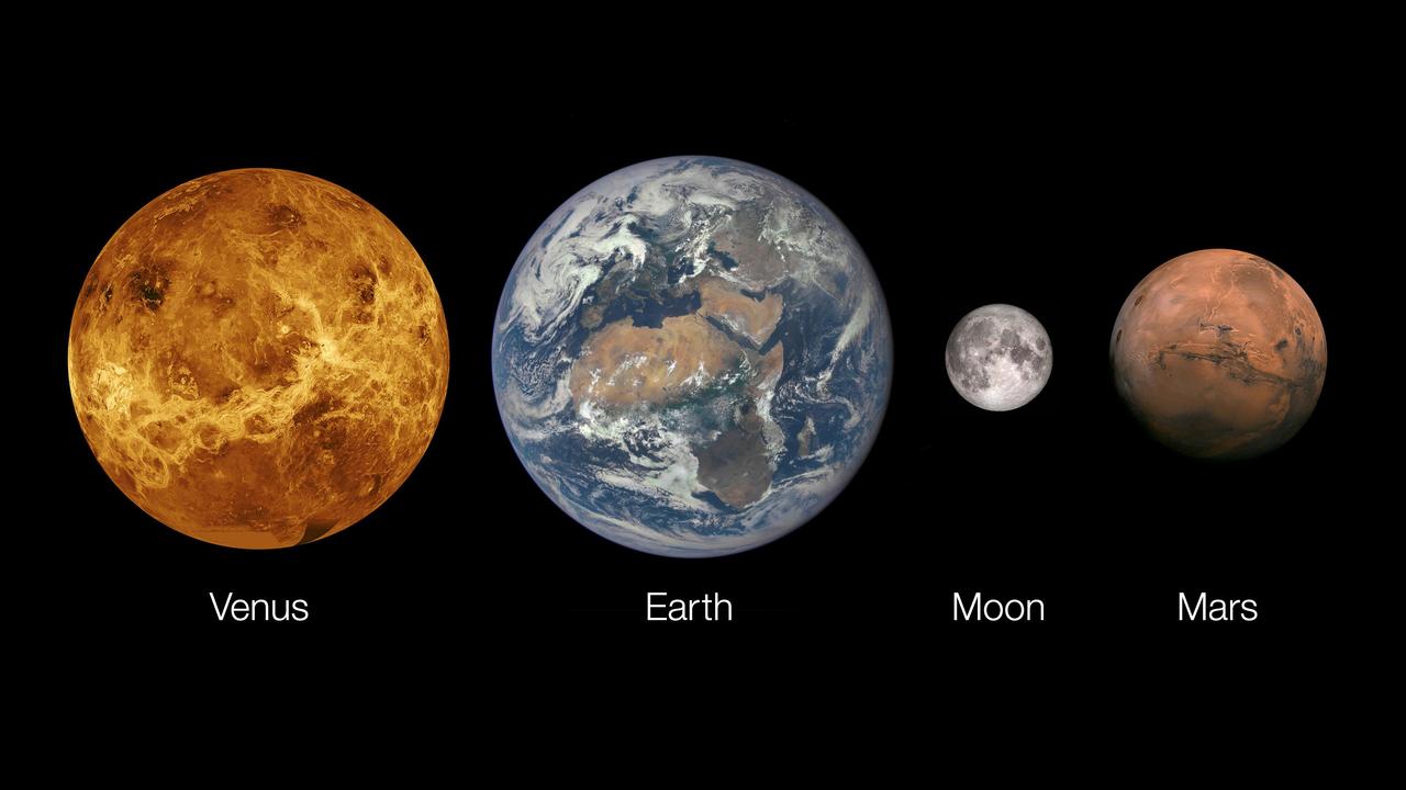 This graphic shows Venus, Earth and its Moon, and Mars. https://photojournal.jpl.nasa.gov/catalog/PIA25285