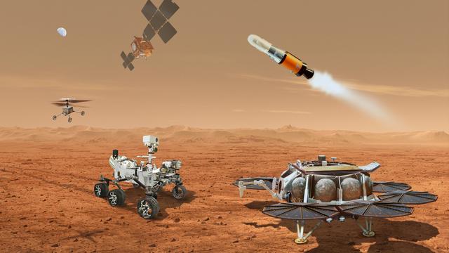 NASA image: Mars Sample Return Concept Illustration