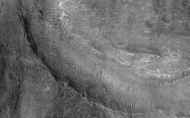 NASA image: Young Fluvial Channels in Margaritifer Terra
