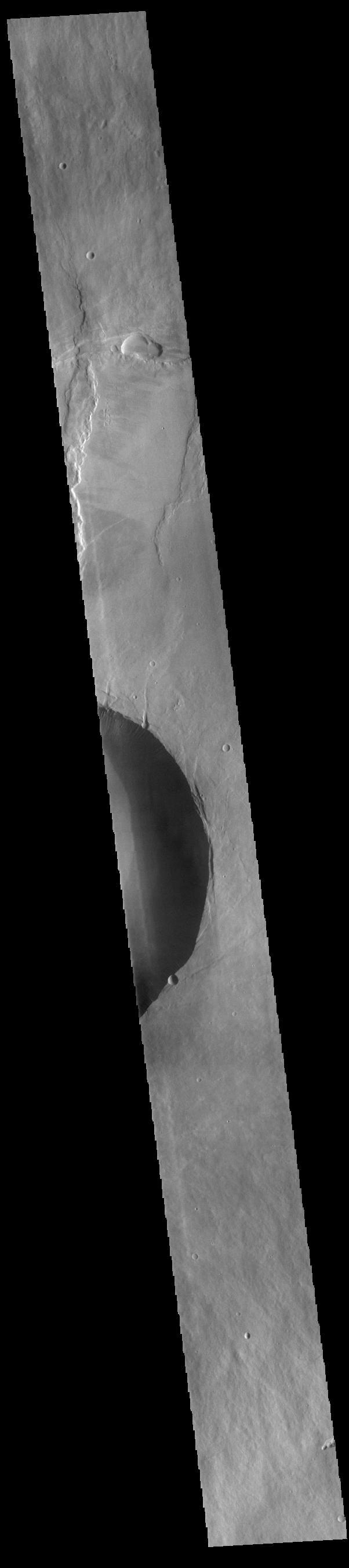 NASA image: Pavonis Mons