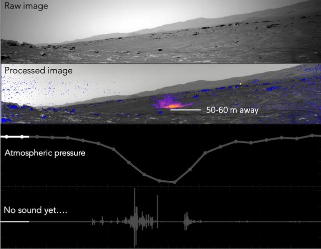 NASA image: NASA's Perseverance Records a Martian Dust Devil