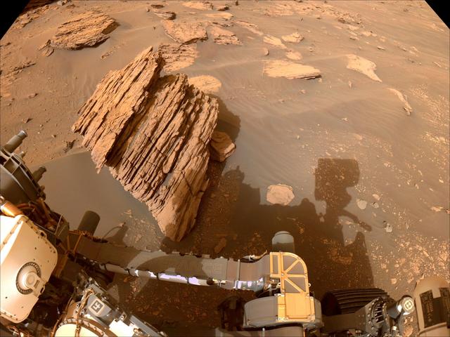 NASA image: Perseverance's Navcam Views Bettys Rock