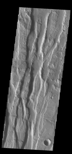 NASA image: Claritas Fossae