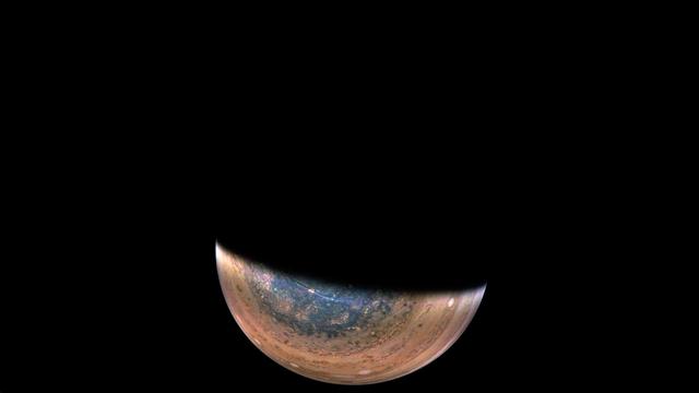 NASA image: Juno Offers a Window Seat for a Jupiter Flyby