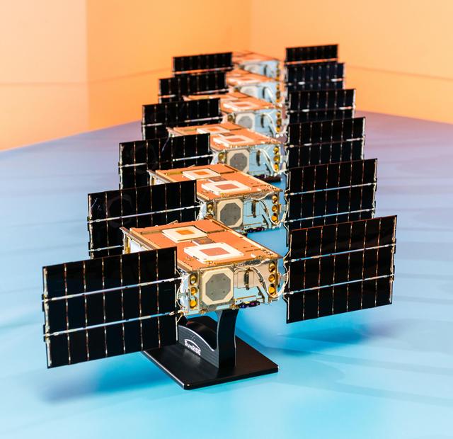 Completed SunRISE SmallSats Pictured Together