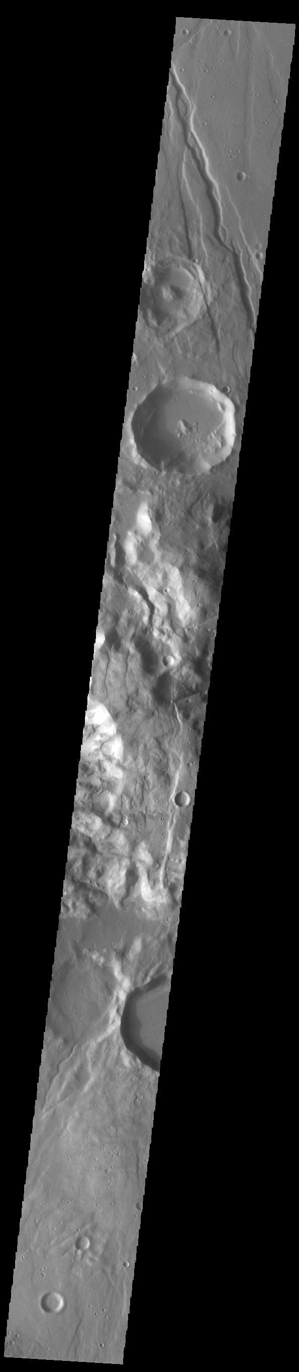 NASA image: Claritas Fossae