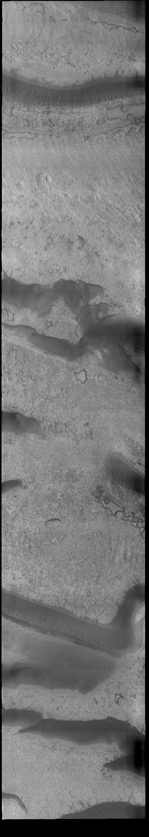 NASA image: South Polar Ice