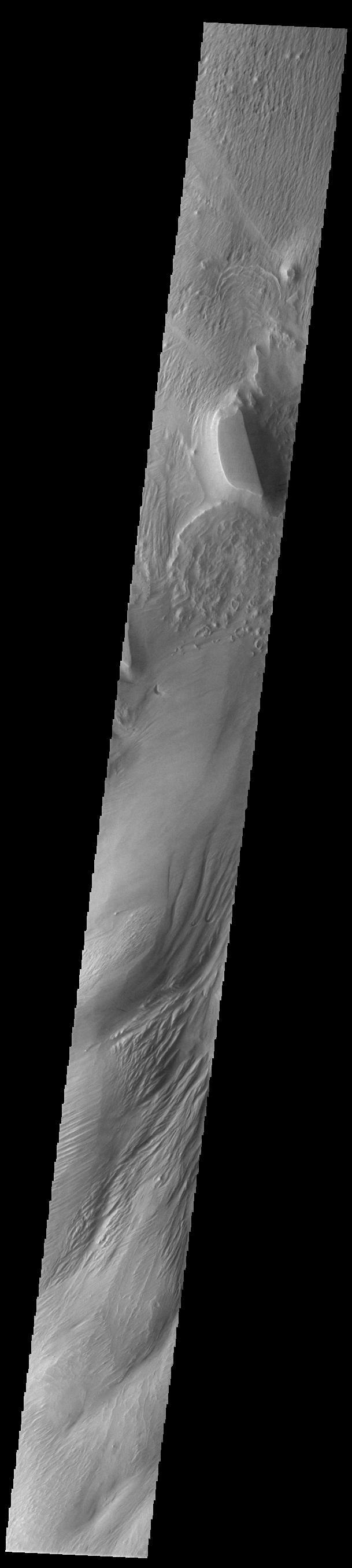NASA image: Eumenides Dorsum