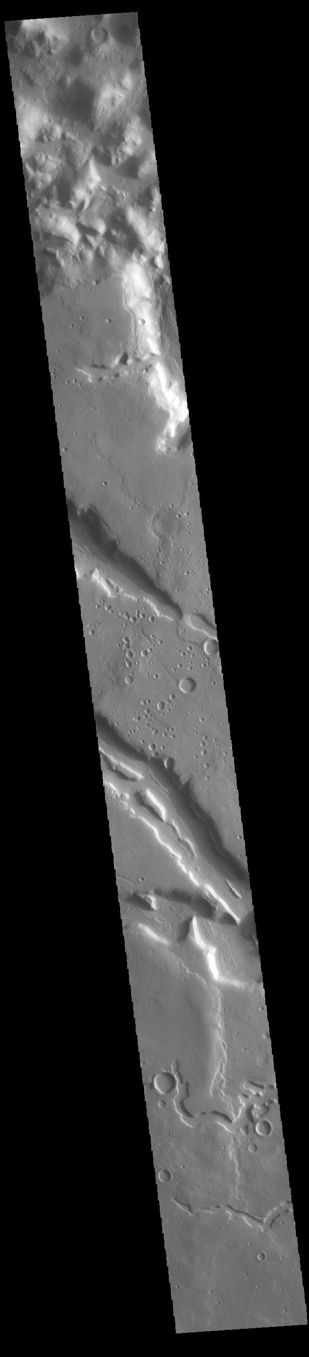 NASA image: Terra Sabaea Channels