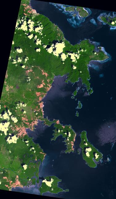 NASA image: Sulawesi, Indonesia