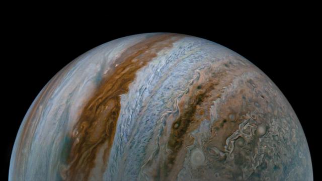 NASA image: NASA's Juno Mission Images Jupiter's Belts and Zones