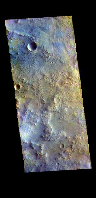NASA image: Terra Sabaea - False Color
