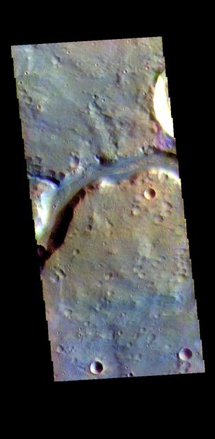 NASA image: Bahram Vallis - False Color
