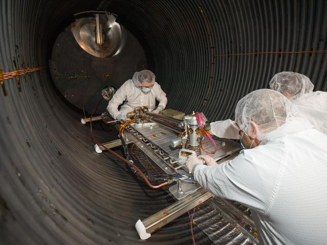 NASA image: NASA's COLDArm in Thermal Vacuum Testing
