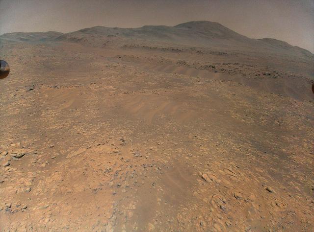 NASA image:  Ingenuity's Landing Spot During Mars Solar Conjunction