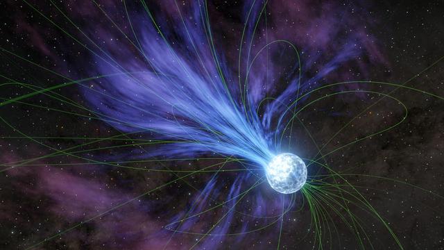 NASA image: A Magnetar Loses Mass (Artist's Concept)