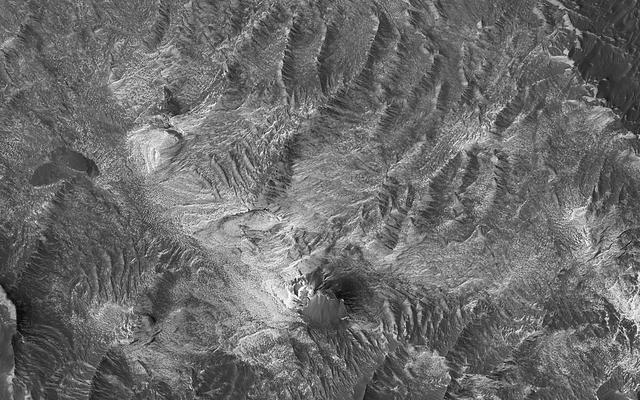 NASA image: Hydrated Sulfates in Melas Chasma