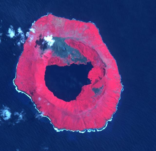 NASA image: Tofua Island, Tonga Islands