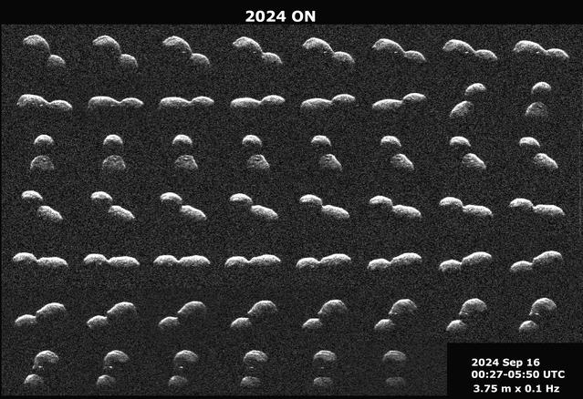 NASA image: NASA's Planetary Radar Spies (Another) Peanut-Shaped Asteroid