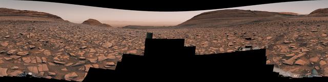 NASA image: Curiosity Makes Rover Tracks While Heading West