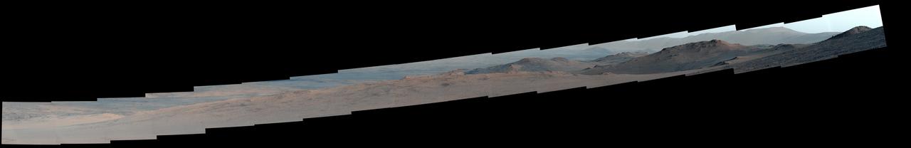 NASA's Perseverance Mars rover used its Mastcam-Z camera system to capture this view as it was ascending to the rim of Jezero Crater on Dec. 5, 2024, the 1,349th Martian day, or sol, of the mission. The scene shows just how steep some of the slopes leading to the crater rim can be.  Arizona State University leads the operations of the Mastcam-Z instrument, working in collaboration with Malin Space Science Systems in San Diego, on the design, fabrication, testing, and operation of the cameras, and in collaboration with the Niels Bohr Institute of the University of Copenhagen on the design, fabrication, and testing of the calibration targets.  A key objective for Perseverance's mission on Mars is astrobiology, including the search for signs of ancient microbial life. The rover will characterize the planet's geology and past climate, pave the way for human exploration of the Red Planet, and be the first mission to collect and cache Martian rock and regolith (broken rock and dust).  Subsequent NASA missions, in cooperation with ESA (European Space Agency), would send spacecraft to Mars to collect these sealed samples from the surface and return them to Earth for in-depth analysis.  The Mars 2020 Perseverance mission is part of NASA's Moon to Mars exploration approach, which includes Artemis missions to the Moon that will help prepare for human exploration of the Red Planet.  Animation available at https://photojournal.jpl.nasa.gov/catalog/PIA26475