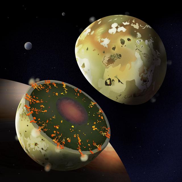Io's Interior (Artist's Concept)