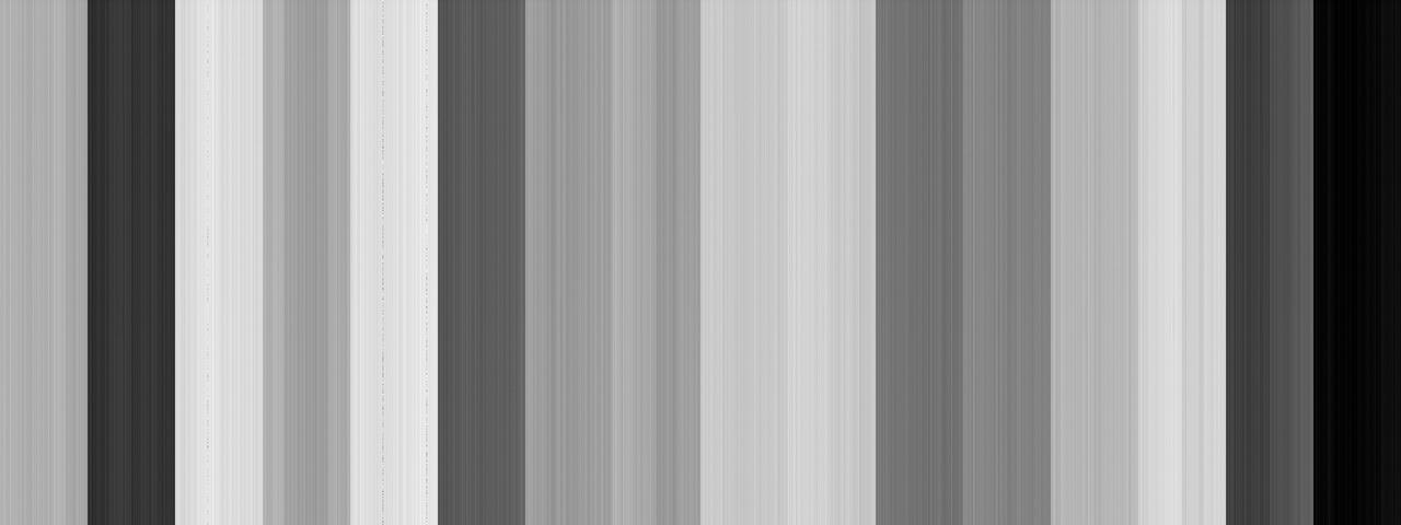 Soon after NASA's Europa Clipper spacecraft launched toward Jupiter's icy moon on Oct. 14, 2024, the mission team powered on each of the science instruments for a series of test or "checkout" activities. The Europa Imaging System – with its narrow-angle and wide-angle cameras – underwent its first checkouts in December 2024.  Each camera has a cover to protect its sensitive detectors from the Sun while the spacecraft moves through the inner solar system, so the test images only show low-level variations in the sensitivity of the detector system. This image, taken by the narrow-angle camera (or NAC), has been enhanced to show more subtle variations in brightness. The pattern shown here matched similar test images taken before launch, confirming the camera is working as expected.  The large, 8-megapixel detectors are divided into 16 sections to capture data quickly during the very fast, low-altitude flybys of Europa. Each section has a slightly different background brightness level, which gives it the image a striped appearance. Images like this are used to correct the background pattern in science observations.  Instrument scientists and engineers at the Johns Hopkins Applied Physics Laboratory (APL), where the camera was designed and built, will use images like this to calibrate the science imagery it eventually gathers above Europa. The team also, for the first time in flight, moved the gimbal that will allow the NAC to target specific locations on Europa.  In 2027, the spacecraft will be far enough from the Sun to safely open the lens covers and capture the first images, which will of starfields until arrival at the Jupiter system in 2030.  Europa Clipper's three main science objectives are to determine the thickness of the moon's icy shell and its interactions with the ocean below, to investigate its composition, and to characterize its geology. The mission's detailed exploration of Europa will help scientists better understand the astrobiological potential for habitable worlds beyond our planet.  https://photojournal.jpl.nasa.gov/catalog/PIA26564