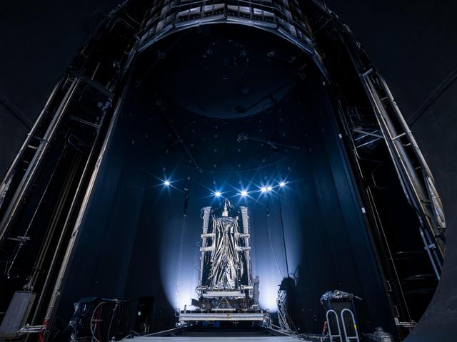 NEO Surveyor Instrument Enclosure Inside Historic Chamber A