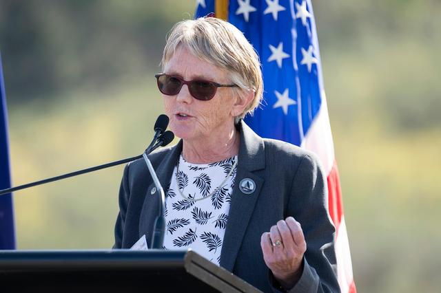 NASA image:  JPL's Suzanne Dodd Speaks at the DSN Canberra 60th Anniversary Celebration