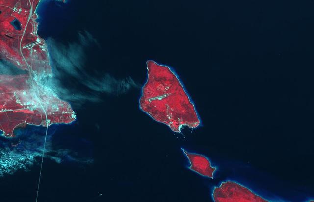 NASA image: Mackinac Island, Michigan