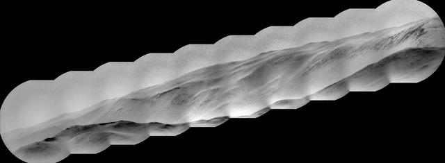 NASA image: Curiosity's ChemCam Views Summit and Cliffs Beyond Gale Crater