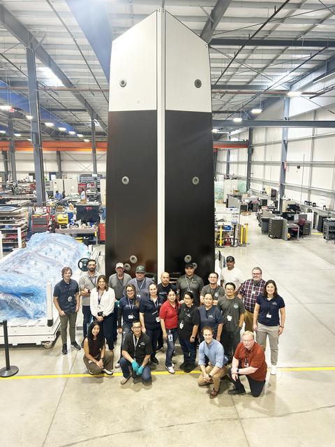 NEO Surveyor’s Large Sunshade Takes Shape