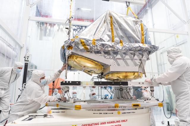 NASA image: NEO Surveyor’s Telescope Gets Mounted to Its Flight Base