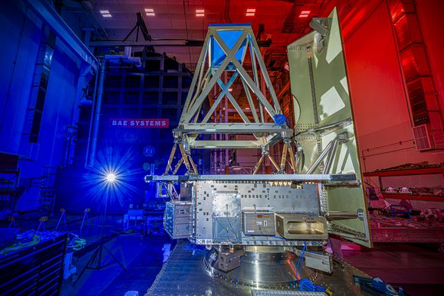 NASA image: NEO Surveyor’s Bus Structure Attached With Mass Simulators