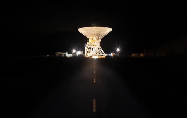 NASA image: A 34-meter Antenna at Goldstone