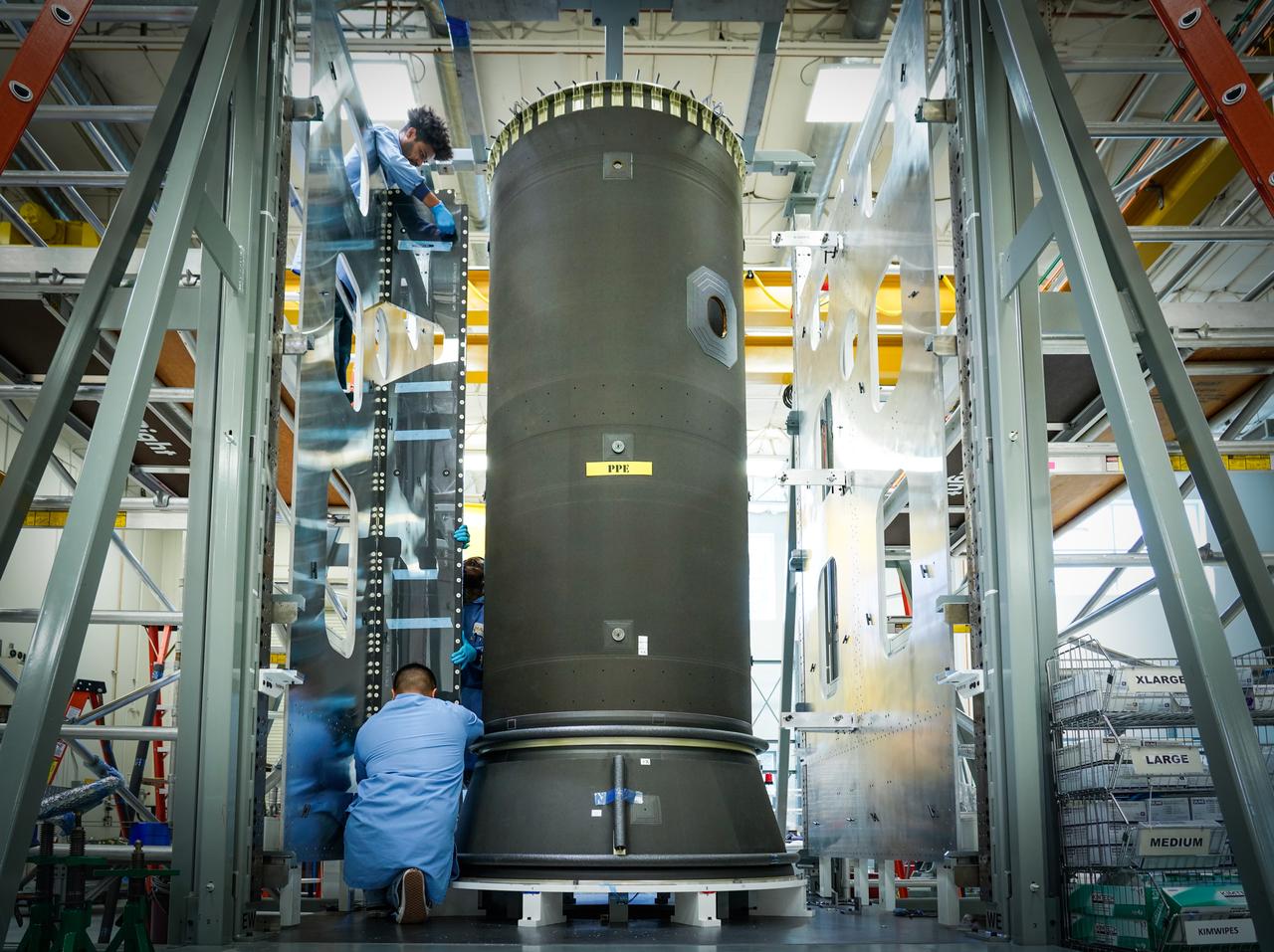 Maxar Technologies completes early fabrication work on the central cylinder structure of the Gateway space station's Power and Propulsion Element (PPE) that will make Gateway the most powerful solar electric spacecraft ever flown. 