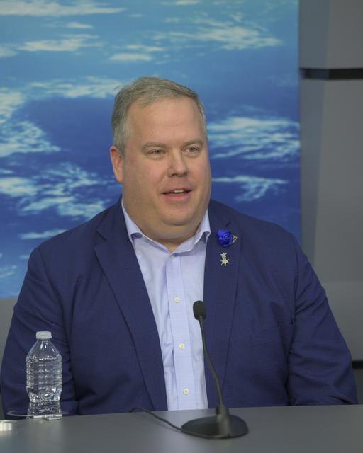 NASA image: News Conference on Intuitive Machines' First Lunar Landing