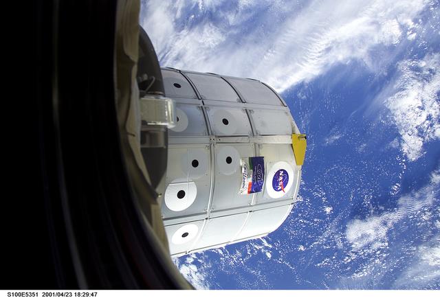 NASA image: MPLM FM2, forward side