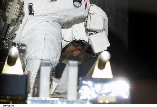 NASA image: STS-109 MS Newman during second EVA