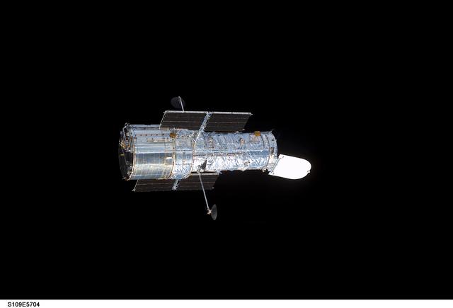 NASA image: HST deployed after repairs