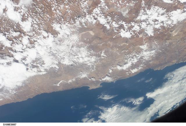 NASA image: View of Chile taken by the STS-109 crew